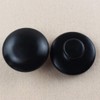 ANCLLO 2Pcs Hot Stones Mushroom Shaped Massage Stones Warmer Natural