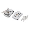 sourcingmap Toolbox Jewelry Box Toggle Latches Catch Hasp Lock Silver