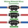 Wengart Black Insulated Splice Connector,2-14 Gauge Aluminum to Copper Wire