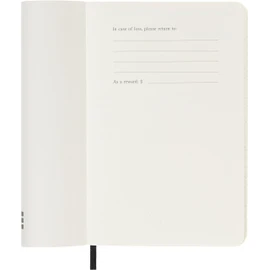 Moleskine Weekly Planner 2027, Soft Cover 12 Month Diary with Space for Notes and Elastic Closure, Pocket Size 9x14 Cm, Black
