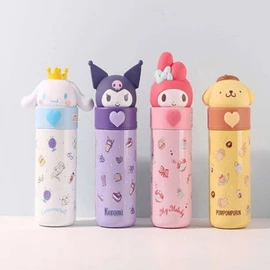 Sanrio Character Stainless Steel Insulated Tumbler 350ml (Daycare Infant Kindergarten Elementary School Baby Water Bottle Cinnamoroll), My Melody / 산리오 캐릭터 스텐 보온 보냉 텀블러 350ml (어린이집 유아 유치원 초등학생 아기 물병 물통 시나모롤), 마이멜로디