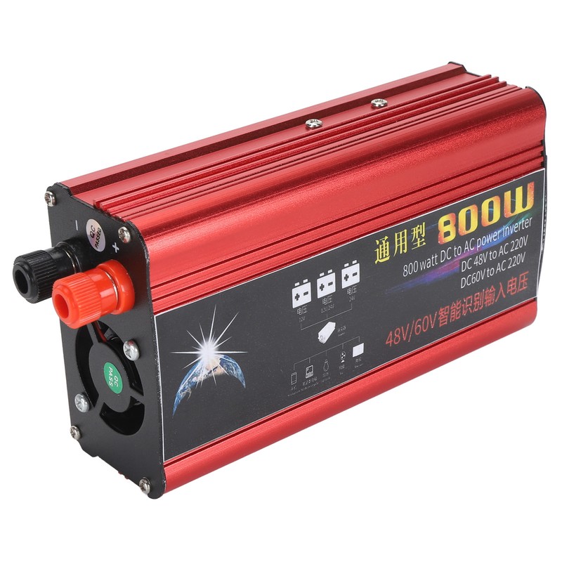 800W Solar Car Power Inverter DC48V 60V To AC220V Power