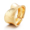 Gold Cuff Bangle Bracelets for Women Trendy Chunky Gold Bracelet