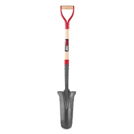 Drain Spade Shovel Trenching Spade Sharpshooter Shovel Garden Spade Narrow Shovel for Digging&Metal Detecting,44 inches