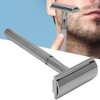 Men Manual Razor Zinc Alloy NonSlip CloseFitting DoubleSided Blade Shaving