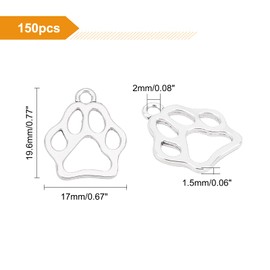 PandaHall Elite Alloy Pendant for Jewellery, Metal