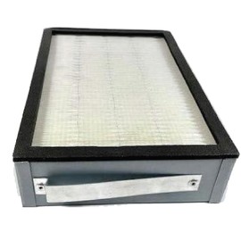 Cabin Filter - Pack of 1 - Compatible with Volvo Motor Graders and Champion Equipment - Cabin Air Filter Replacement – Replaces O.E. 12725424; Baldwin PA5331; Wix WP10127