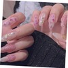 Healeved 2pcs Nail Art Glitter Set Decorative Glitter Sequins for