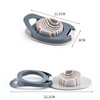 Boiled Egg Cutter, Egg Cutter, Egg Slicer, Stainless Steel, 2-in-1
