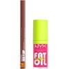 NYX Professional Makeup, Lip Combo Jugoso: Fat Oil Gloss Tono