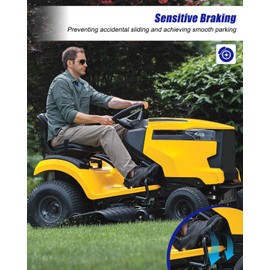 Qnbes 946-04254 Park Control Cable Fit for CUB Cadet Volunteer WT 747 Tracker Sport Limited LE FIS EFI 4x2 4x4, Parking Brake Control Cable Replace 746-04254