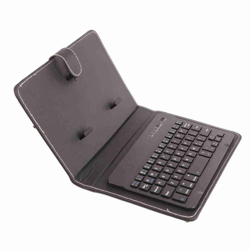 Universal Wireless Bluetooth Keyboard Flip Case Cover with Stand for