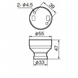 Panasonic Works with Sending Receptacles B (Black) A V ww3403
