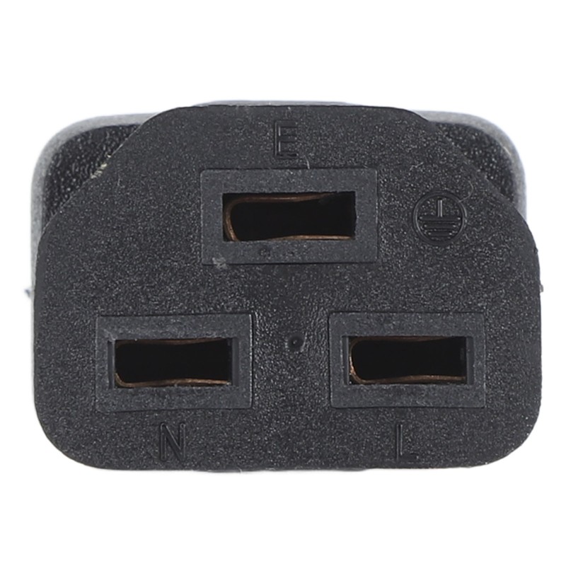 2Pcs IEC320 C14 to IEC320 C21 Power Adapter IEC320 C14