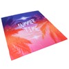 Shower Curtain Waterproof Thick Polyester PunchFree Curtain with Hook for
