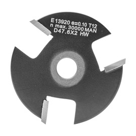 ENT Slotting Cutter TC Shank (C) 8 mm, Diameter (A) 47,6 mm, B 2 mm, Z3