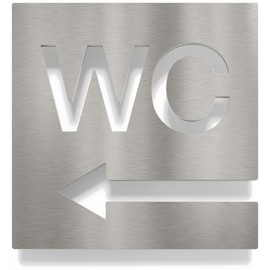 House Number 4 – Stainless Steel – Weather Resistant – Includes Mounting Material – Name Plate – N.04.E