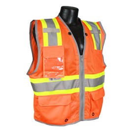 Radians SV6HG-5X Industrial Safety Vest Green