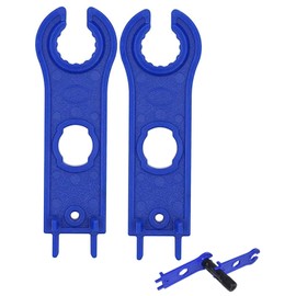 AORHOFJ Pack of 2 MC4 Tools for MC4, MC4 Keys, Tool for Assembling and Disassembling MC4 Connectors, MC4 Plug, Dustli MC4, MC4 Tool