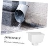 SHINEOFI Rain Downspout Connector PVC Gutter Adapter for Rainwater Drainage
