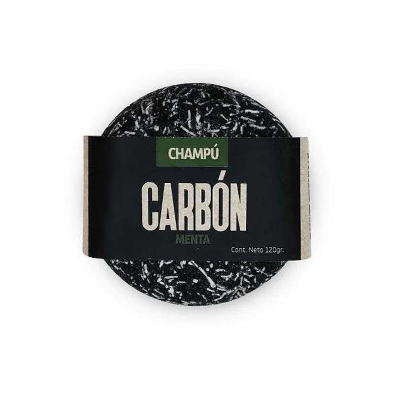 Champú Sólido Carbón Menta 2 De 120 G Volviendo Al
