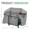 Bramble - XL Universelle Grillabdeckung, 170x117x61cm - Anti-UV, Wasserdicht &