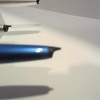 TERZETTI METAL PDA TIP STYLUS GREY BALLPOINT PEN-IDEAL FOR FEDEX,UPS