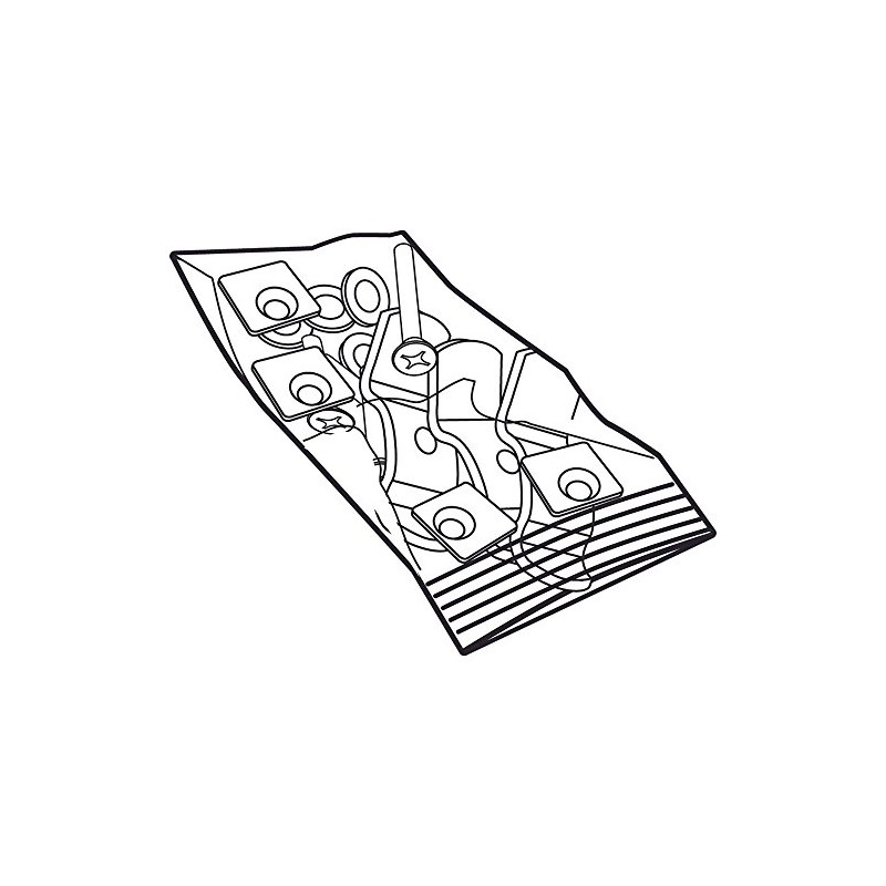 Shad D1B40BOR Screw Cooking Chest SH40 Material, Black