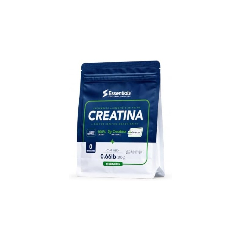 Essentials Innovation Creatina monohidratada Creapure ® (300)