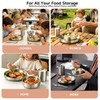 6-Piece Kids Dinnerware Set, Non-Toxic Food-Grade Stainless Steel Plates and