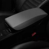 AOMSAZTO Armrest Covers for 2017-2021 Ford Fusion Carbon Fiber