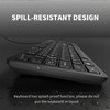 German Keyboard QWERTZ Layout Wired USB,(Not Fading Character) Laptop/PC