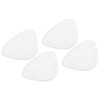 4Pcs Steam Cleaning Machine Pad Microfiber Washable Strong Water Absorption