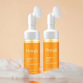 HOYGI Turmeric Facial Cleanser，2 bottles/1 bottles TurmericFacial Wash, Turmeric Foaming Cleanser for - Specification: 1 bottles