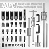 DNA MOTORING 40pcs Diesel Fuel Injector Puller Removal Tool, Diesel