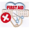 FIRST AID Iron On Patch Nurse Profession Medical Medic
