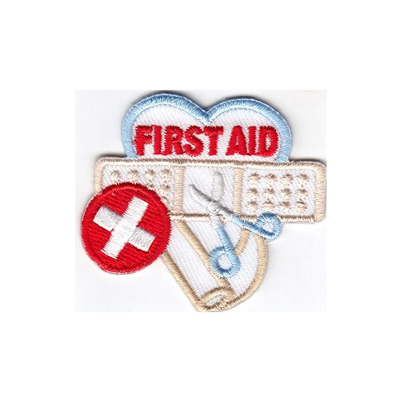 FIRST AID Iron On Patch Nurse Profession Medical Medic
