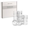 Navaris Door Handle Bumper Guards - Pack of 8 Transparent