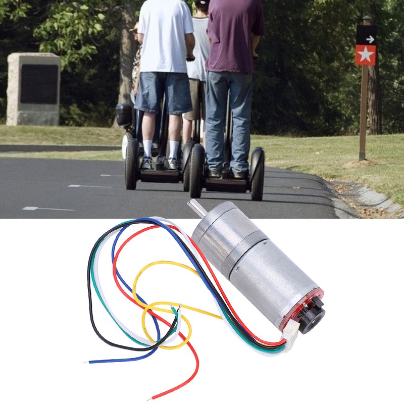 Gear Motor DC with Speed Encoder Brush DC Motors Reducer