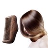Pocket Comb Sandalwood Super Narrow Dent Wood Combs Static Lice