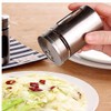 Morning Place Stainless Steel Condiment Can Set, Seasoning Container Set,