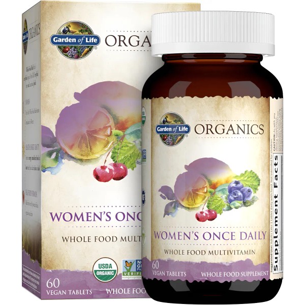 Garden Of Life Womens Once Daily Multivitaminico 60 Tabs Sfn