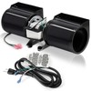 Criditpid FK23 Fireplace Blower Fan Kit for HHT, Majestic, Heatilator