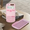 Scientific Calculators, IPepul Pink Math Calculator with 417 Function, Solar