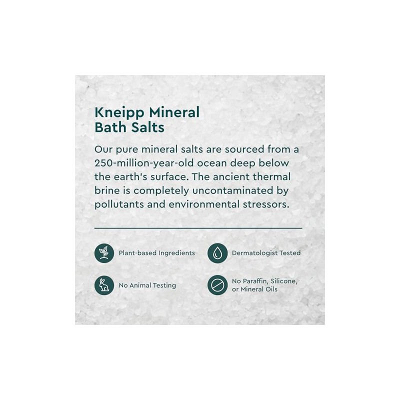 Kneipp Mineral - Sal de baño, Joint & Muscle, Arnica,