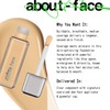 about-face THE PERFORMER Skin-Focused Foundation LM1Warm– Medium Coverage, Long-Wear, Breathable