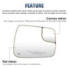 Hurotoms Passenger Side Mirror Glass for Dodge Ram 1500 Compatible