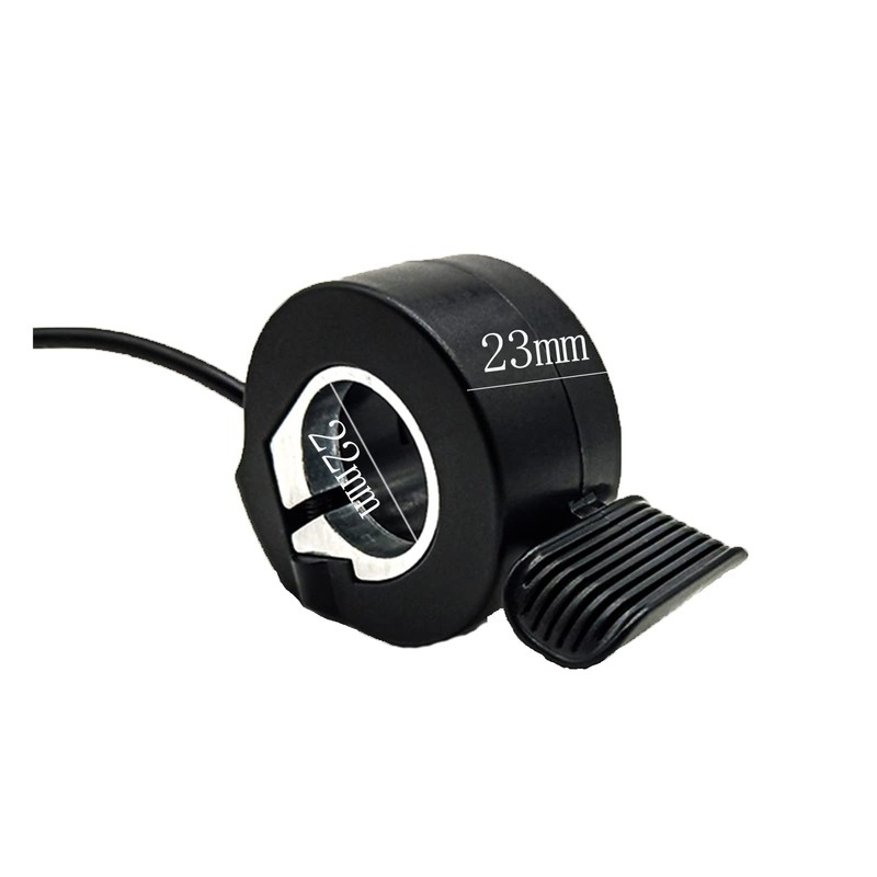 BAFANG Throttle Grips(150mm)/Thumb Throttle 50cm(130x with Waterproof Connector) for Electric