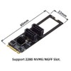 cablecc PCI Express NGFF Key B+M to SATA 3.0 6Gbps