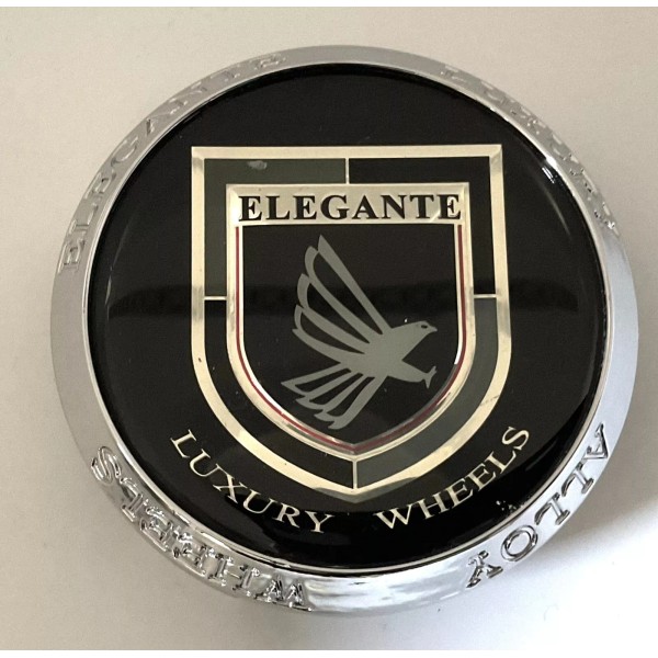 ELEGANTE 392k75 ELEGANTE Luxury Wheels Chrome Wheel Center Cap